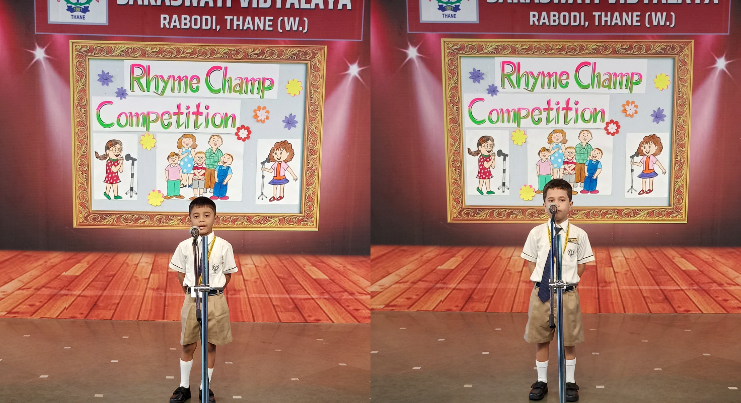 Rhyme Champ Recitation Competition of Grade 1 of Primary Section