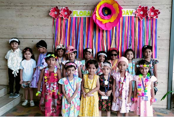 Pre-Primary Floral Day Activity