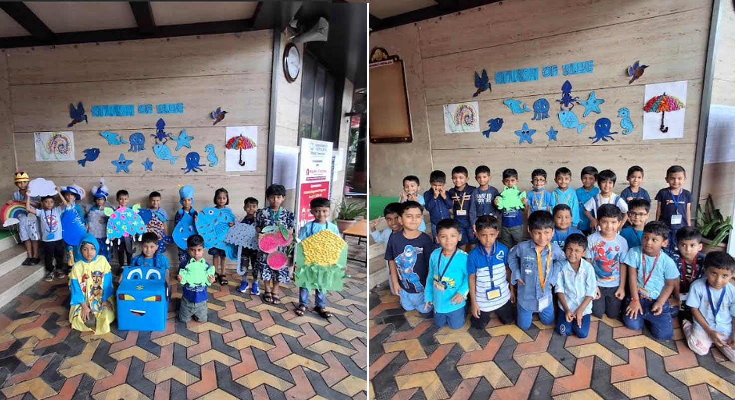 Pre-Primary Splash of Blue Activity